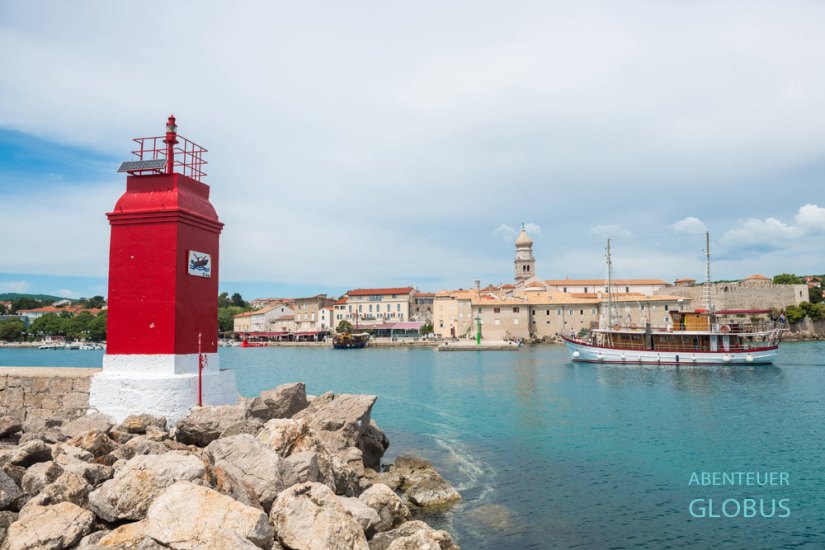 Hauptstadt der Insel Krk heißt auch Krk.