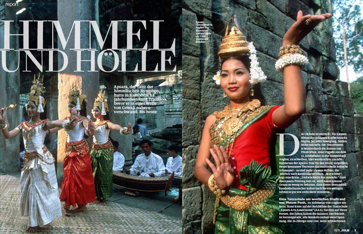 Apsaratanz in Kambodscha, Zwischen Himmel und Hölle: Reportage von Annett und Mario Weigt vom Reiseblog Abenteuerglobus.com