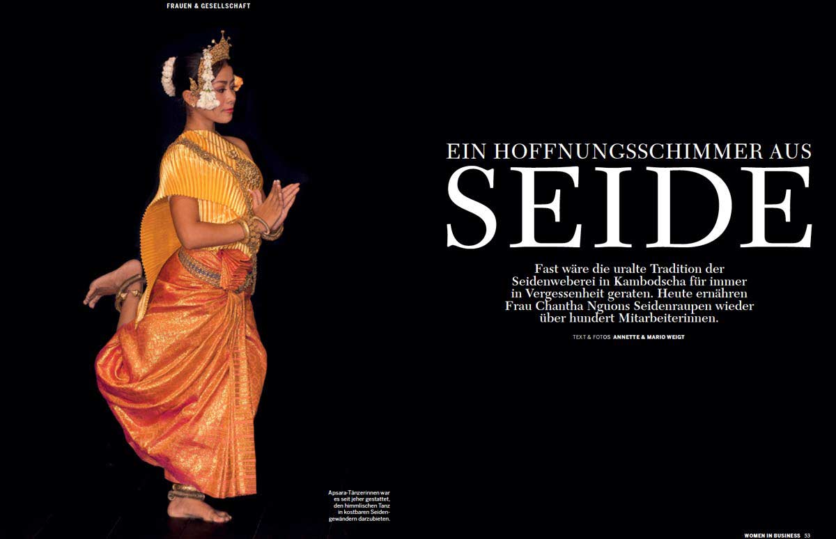 Ein Hoffnungsschimmer aus Seide: Reportage von Annett und Mario Weigt vom Reiseblog Abenteuerglobus.com über die Seidenproduktion in Kambodscha