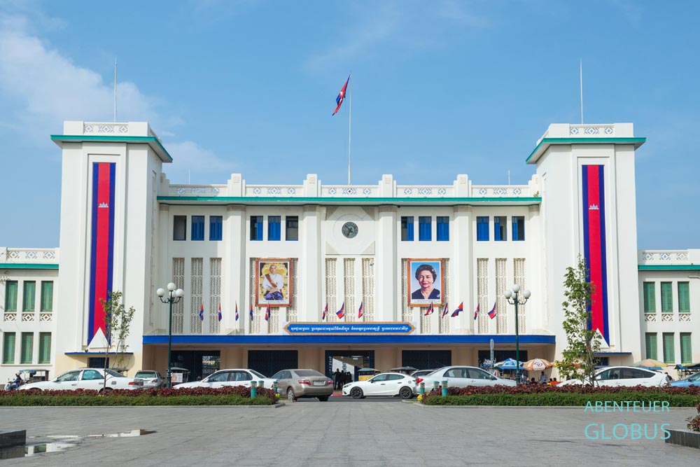 Hauptbahnhof von Phnom Penh in Kambodscha