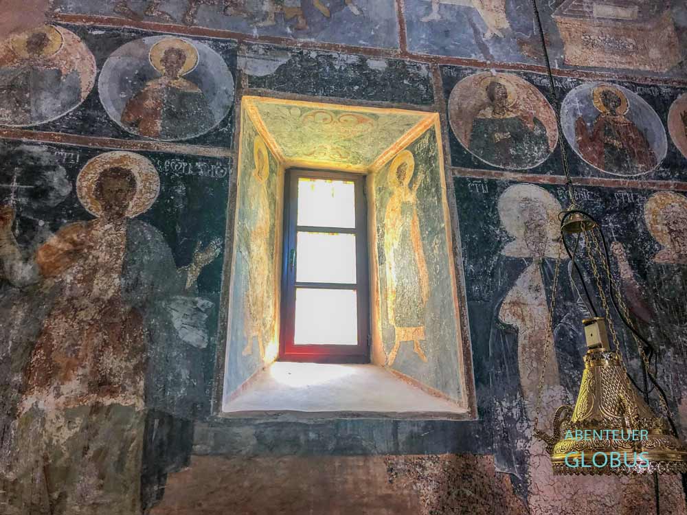 Kroatien: Wandmalereien im serbisch-orthodoxen Kloster Krupa im Dorf Krupa nahe Zrmanja-Schlucht