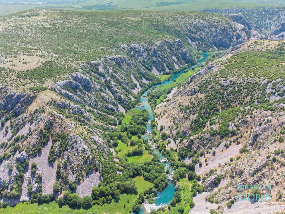 Krupa Schlucht im Naturpark Velebit