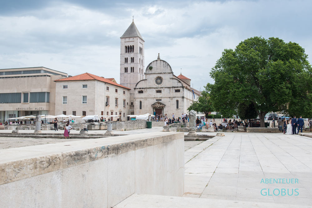 Altstadt von Zadar: Benediktinerkloster zur Heiligen Maria und Archäologisches Museum am römischen Forum 
