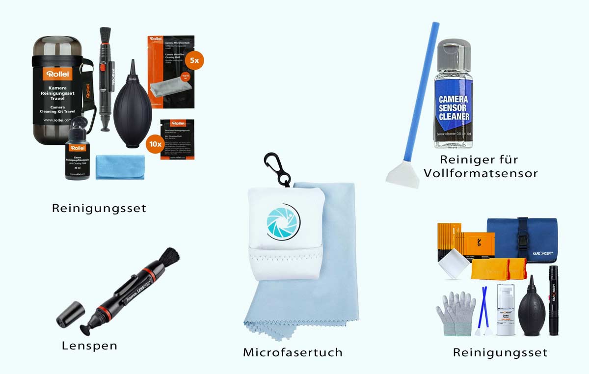 Reinigungsset für Kamera und Objektive: Checkliste, Packliste und Fotoausrüstung für Südostasien, Thailand, Kambodscha, Myanmar, Vietnam