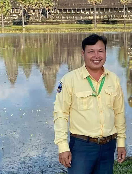 Kambodscha: Deutschsprechender Reiseleiter und Guide Herr Yan Phon in Angkor/Siem Reap