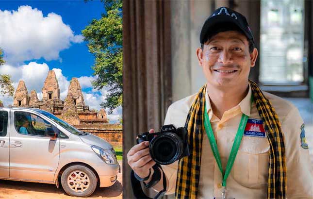 Fahrer, Guide und Reiseleiter Vichhay in Siem Reap und Angkor