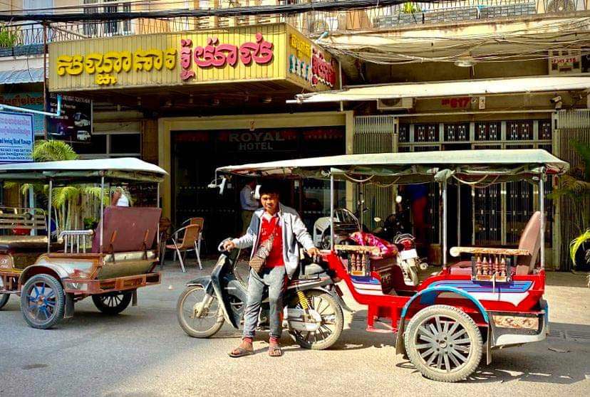 Tipps für Battambang: Fahrer, Guide und Reiseleiter mit Tuk-Tuk