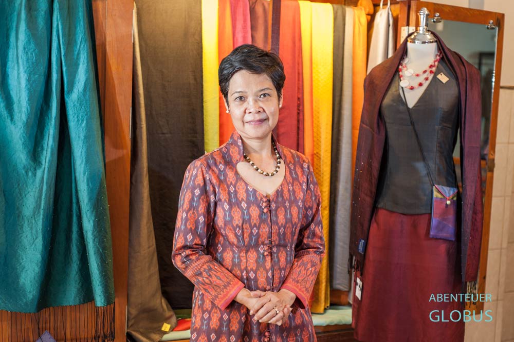 Stung Treng, Kambodscha: Gründerin Frau Nguon Chantha vom Stung Treng Womens Development Center