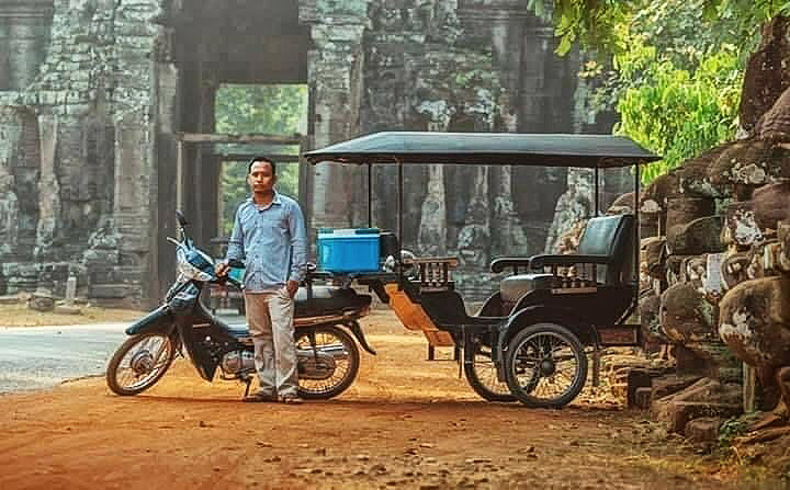 Fahrer, Guide und Reiseleiter Bora Peng in Siem Reap und Angkor