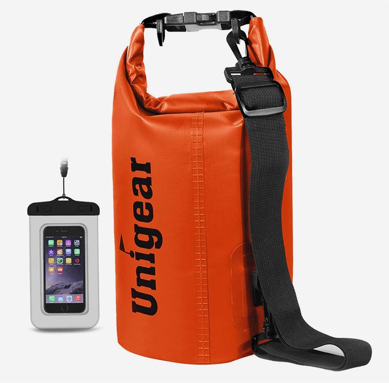 Wasserdichte Tasche für Rafting und Kayaking in Kroatien