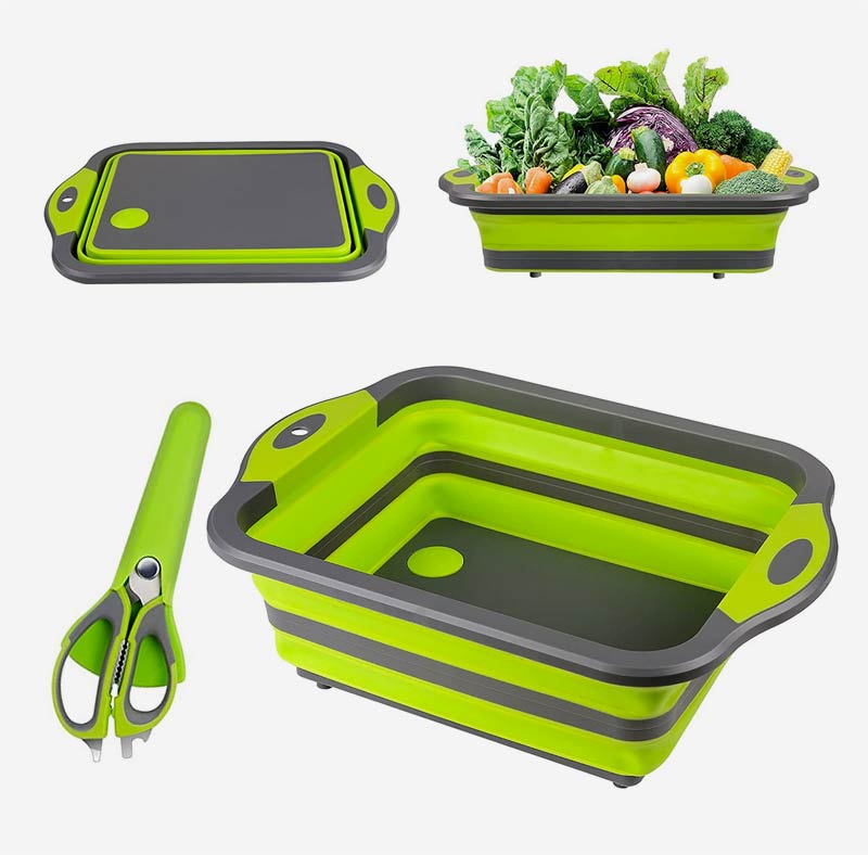 Nützlicher Helfer in Kroatien: Faltbares Schneidebrett