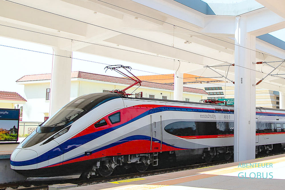 Zug zwischen Vientiane und Luang Prabang