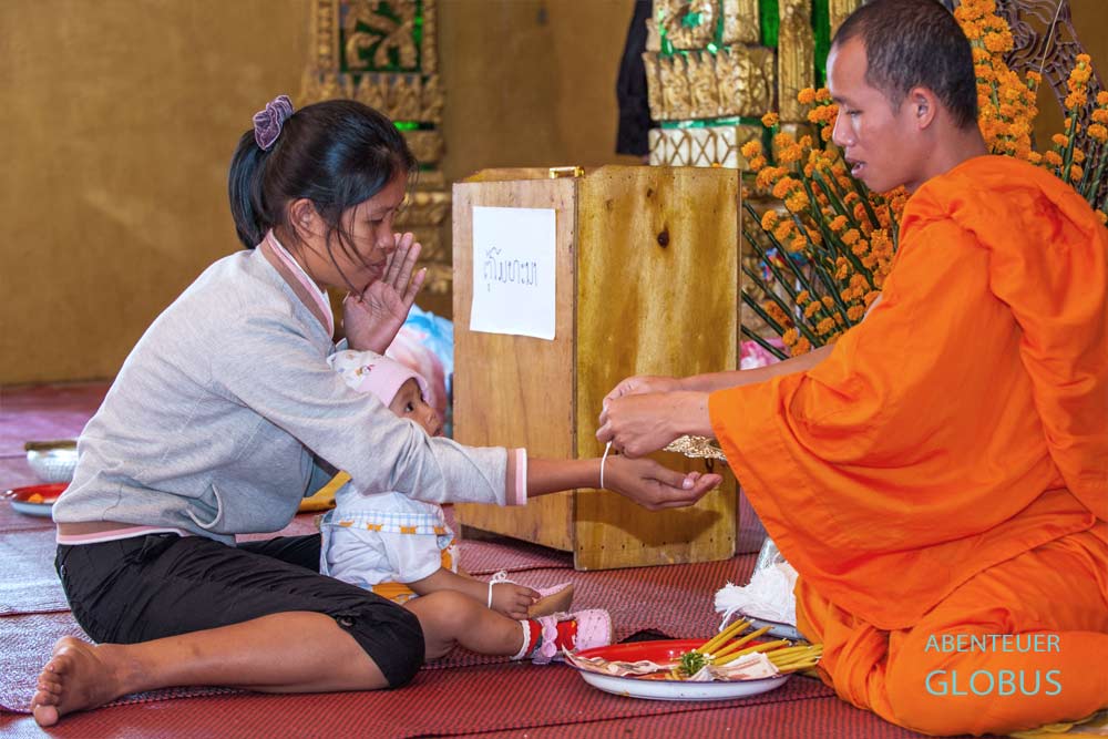 Vientiane in Laos: Baci-Zeremonie, Tipps, Sehenswürdigkeiten, Ausflüge