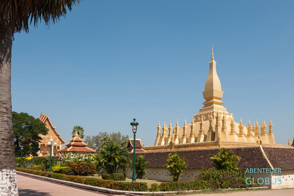 Sehenswürdigkeit und Highlight in Vientiane: Nationalheiligtum Wat Phra That Luang