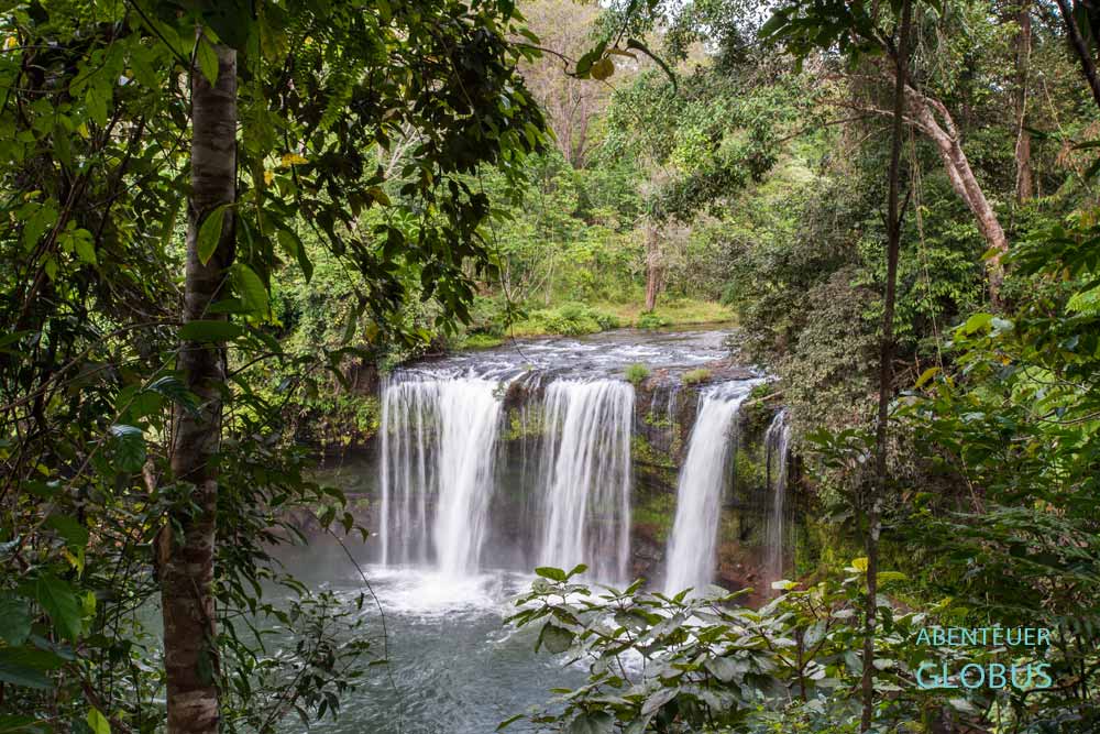 Tipps für Paksong und das Bolaven-Plateau in Laos: Wasserfall Champee (Cham Pee, Champi)