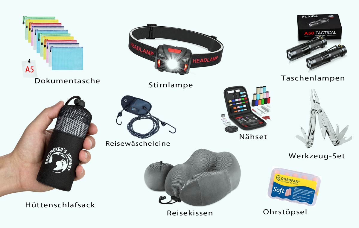 Vietnam: Nützliche Dinge, Reiseaccessoires und Reisegadgets für die Packliste nach Vietnam