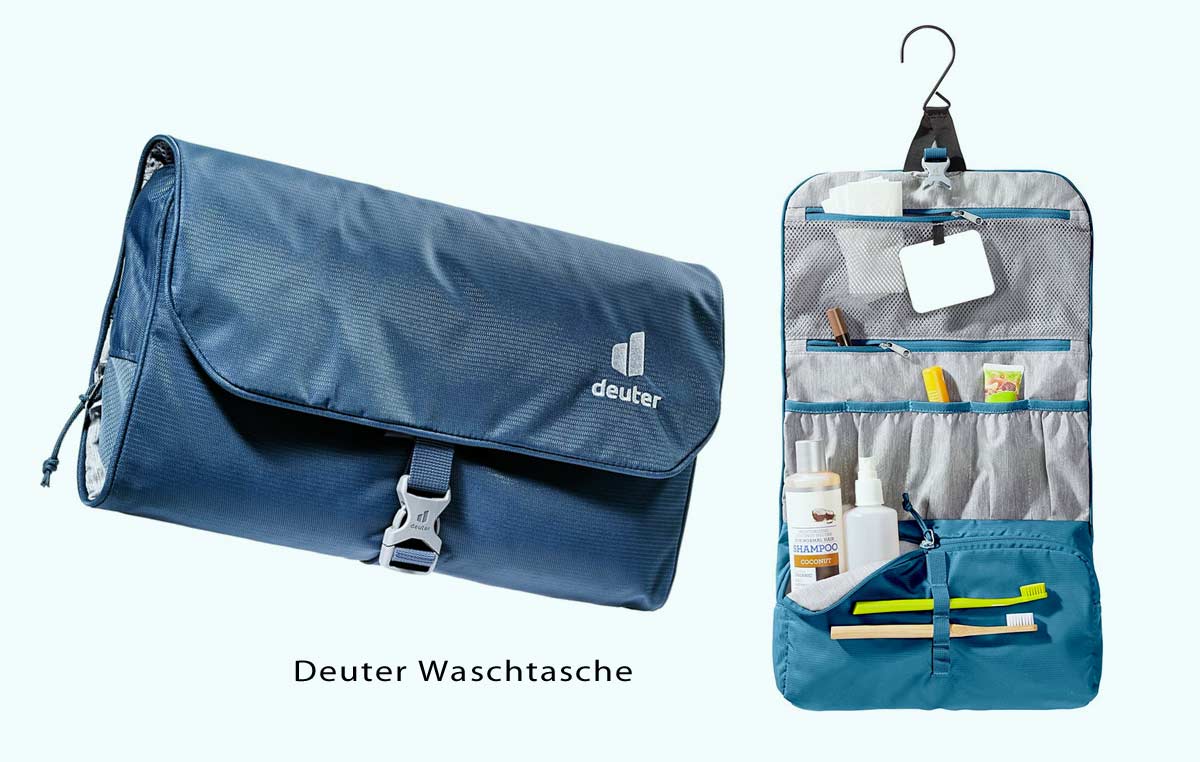 Packliste für Kambodscha und Südostasien: Waschtasche, Kulturbeutel, Hygieneartikel