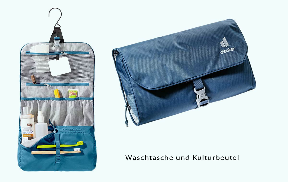 Packliste für Vietnam und Südostasien: Waschtasche, Kulturbeutel, Hygieneartikel