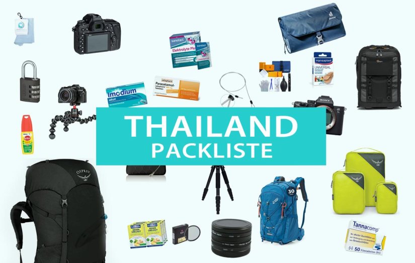 Packliste für Thailand: Tipps, Erfahrungen und Empfehlungen für die Reise nach Thailand