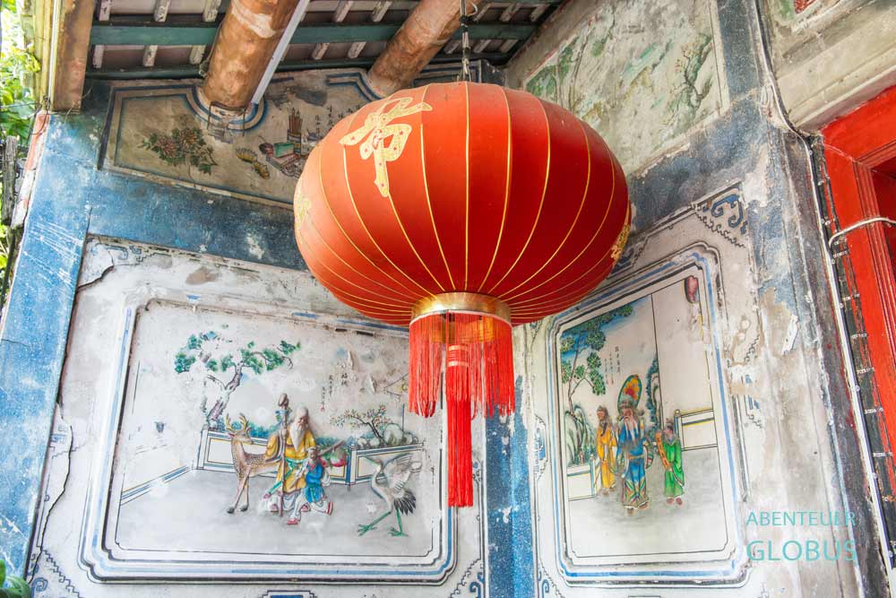 Chinatown in Bangkok: Das Hofhaus So Heng Tai Mansion im Viertel Talat Noi