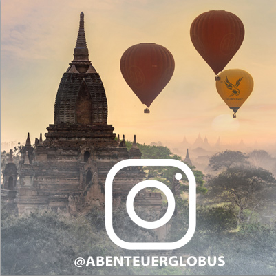 Instagram Abenteuerglobus mit Tipps für  Südostasien