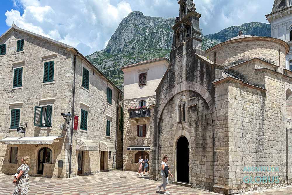 St. Lukas Kirche in der Altstadt von Kotor