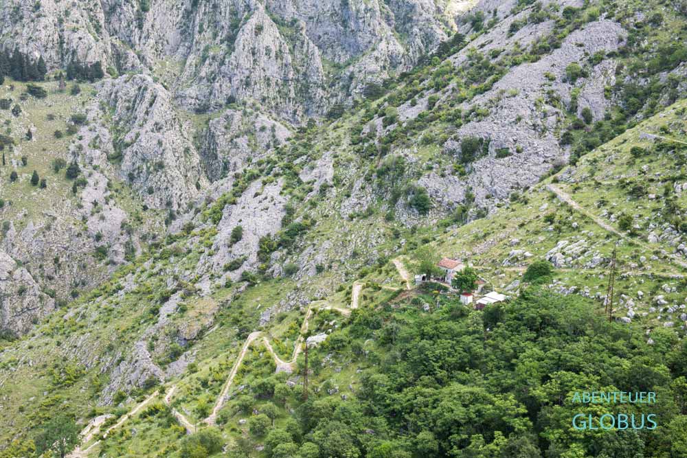 Weg Leiter von Kotor (Ladder of Kotor)