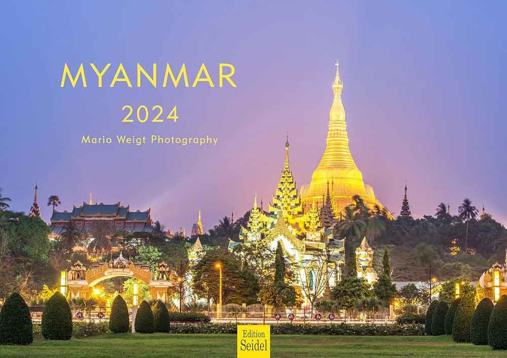 Kalender 2024 für Myanmar, Burma 