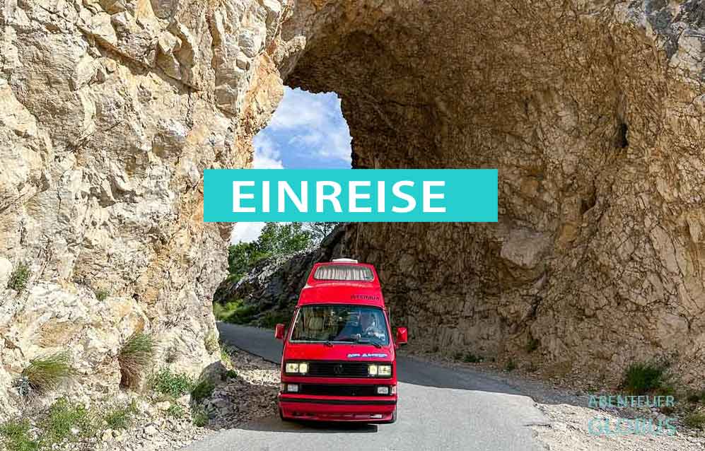 Tipps für die Einreise mit dem Wohnmobil und Camper nach Montenegro 