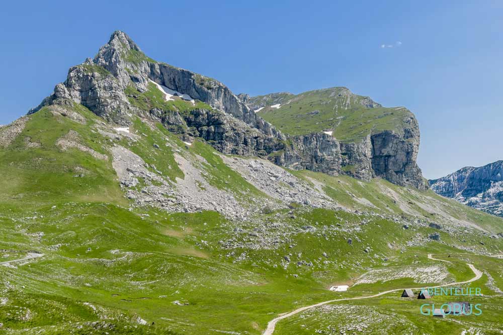 Fahrt durch das Durmitor-Gebirge und Sedlo-Pass