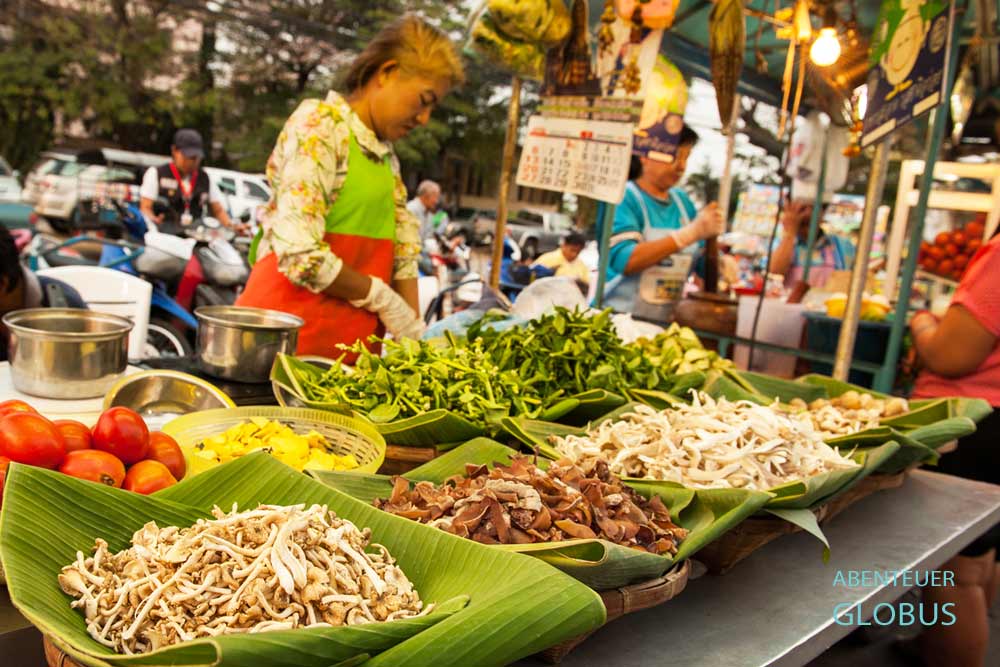 Ayutthaya Night Market auf der Bang Ian Road