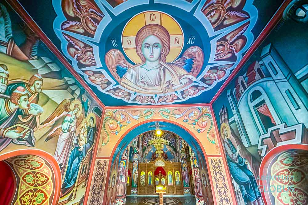 Wand- und Deckenmalereien in der Kirche der Geburt Christi in Mojkovac