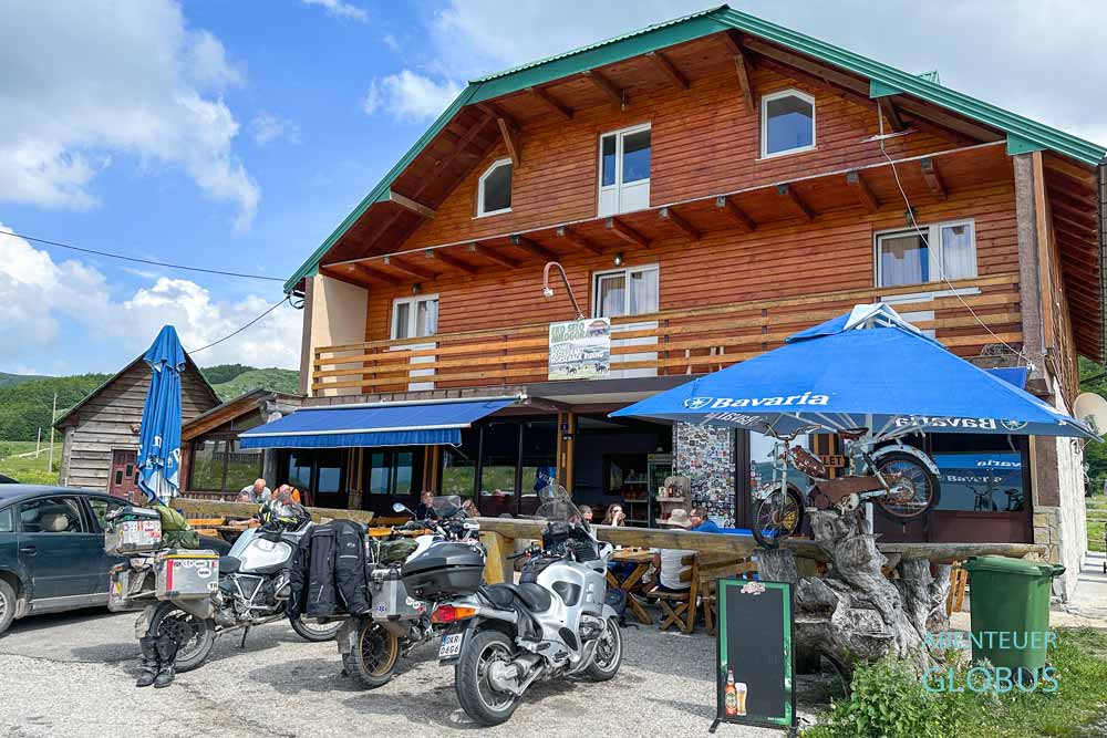 Restaurant und Unterkunft Eko Selo Milogora in Trsa am Durmitor-Ring im Nationalpark Durmitor