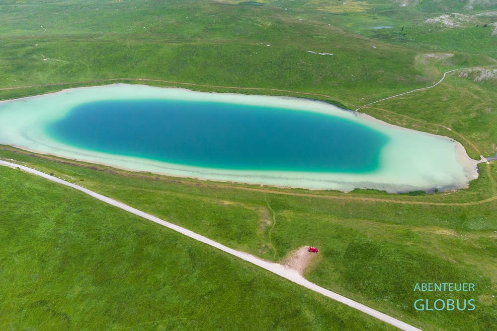 Freistehen und Wildcampen am Teufelssee (Vrazje Jezero) im Nationalpark Durmitor