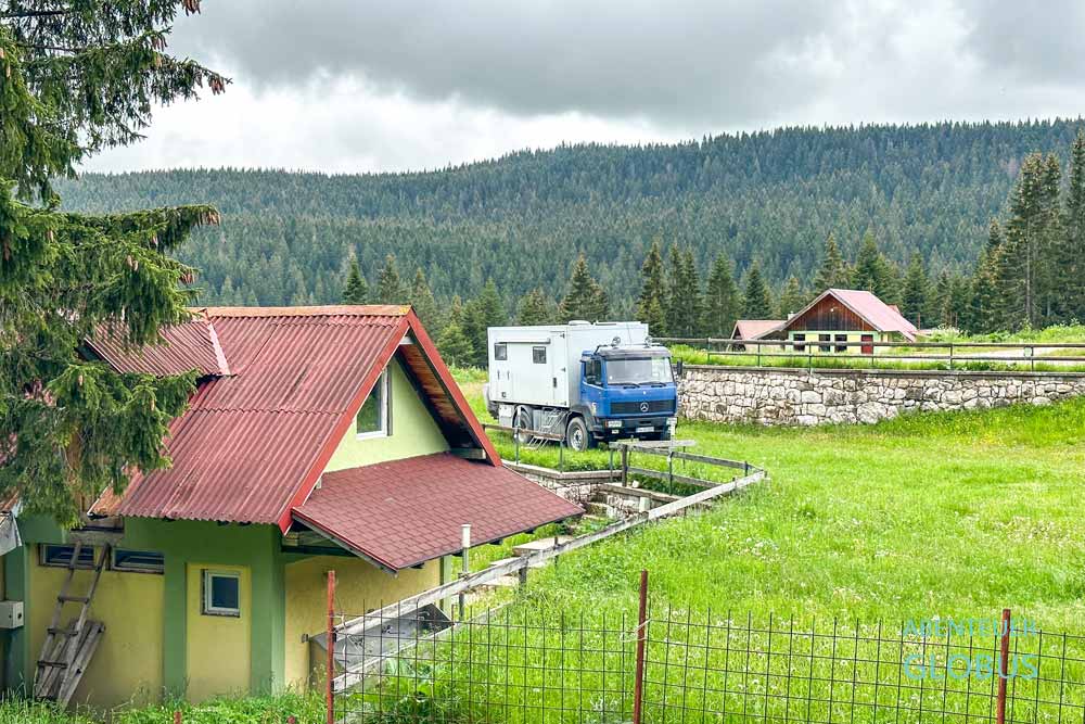 Campingplatz Ivan Do in Zabljak im Nationalpark Durmitor
