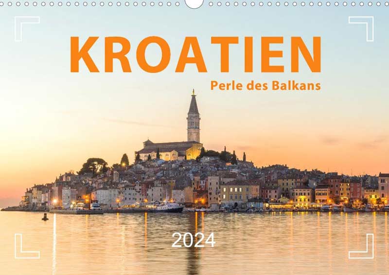 Kalender Kroatien für das Jahr 2024