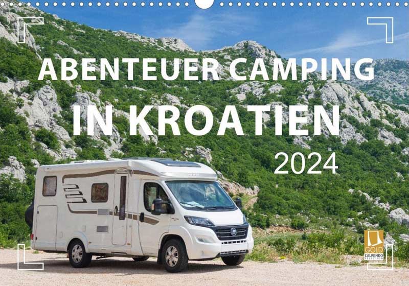 Kalender Camping Kroatien 2024