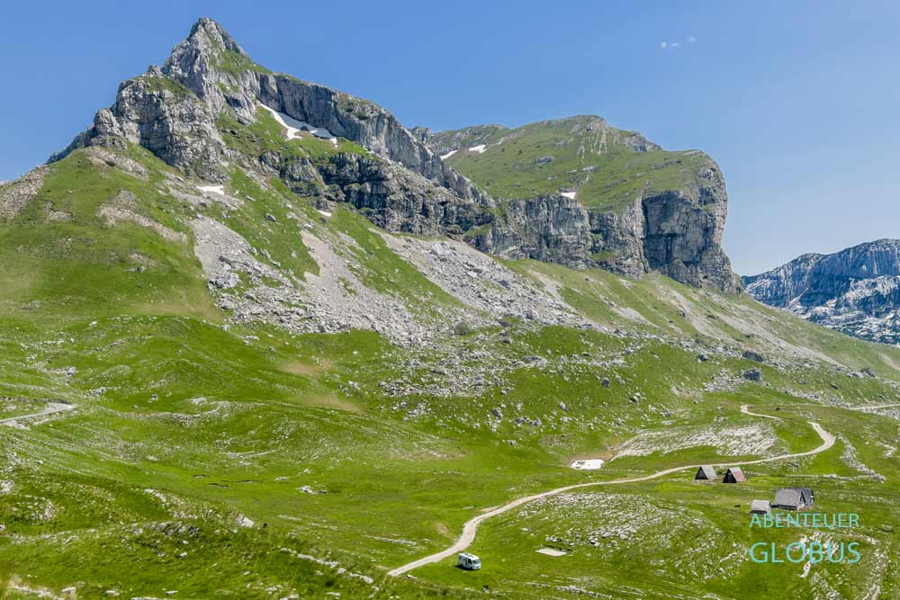 Sedlena Greda (auch Saddle of Gods) im Nationalpark Durmitor