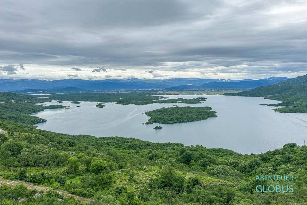 Stausee Slano in der Nähe von Niksic
