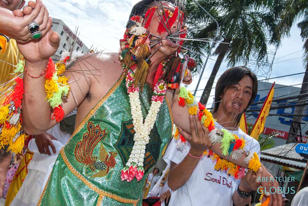 Vegetarian Festival in Phuket im Oktober