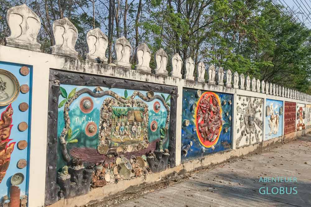 Pottery Street, auch Pottery Quarter, mit vielen Töpfereien in Old Sukhothai