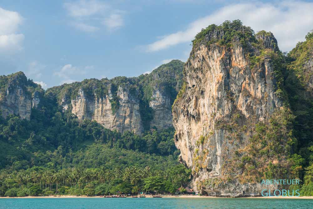 Tonsai Beach für Kletterer auf der Halbinsel Railay