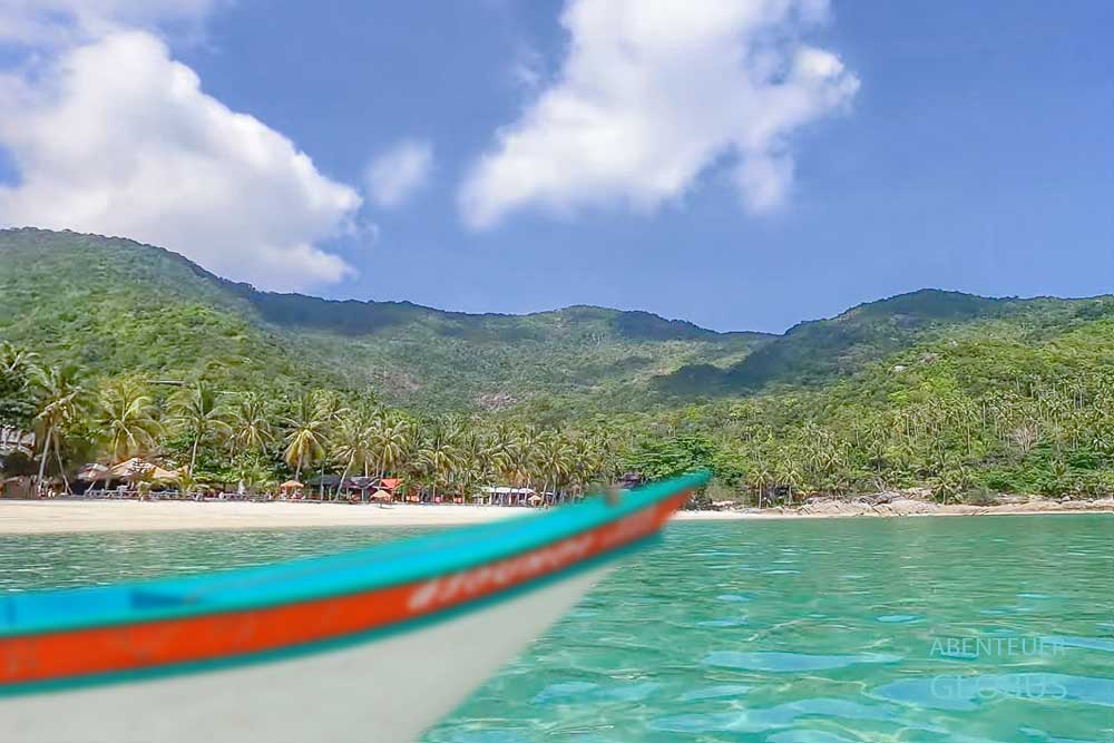 Bottle Beach (Haad Khuad) im Norden der Insel Koh Phangan