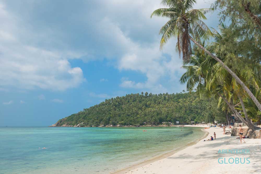 Haad Salad Beach auf Koh Phangan
