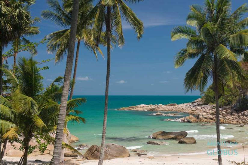 Strand Haad Reng auf der Insel Koh Phangan