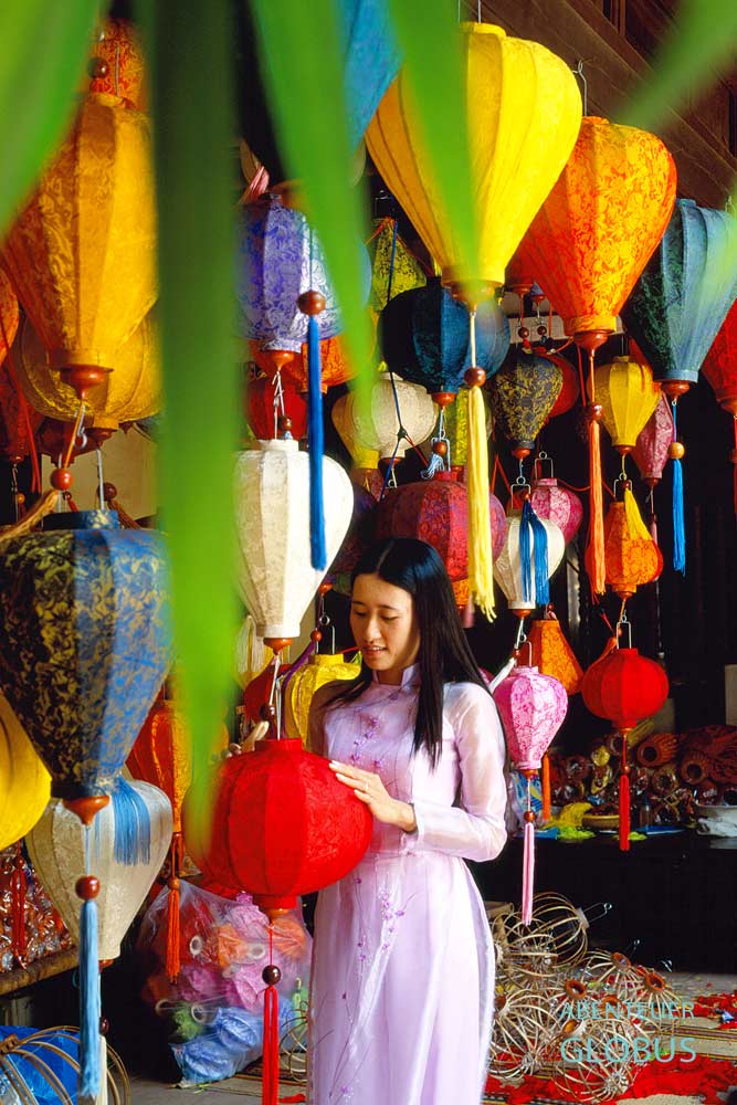 Hoi An: bunte Lampions