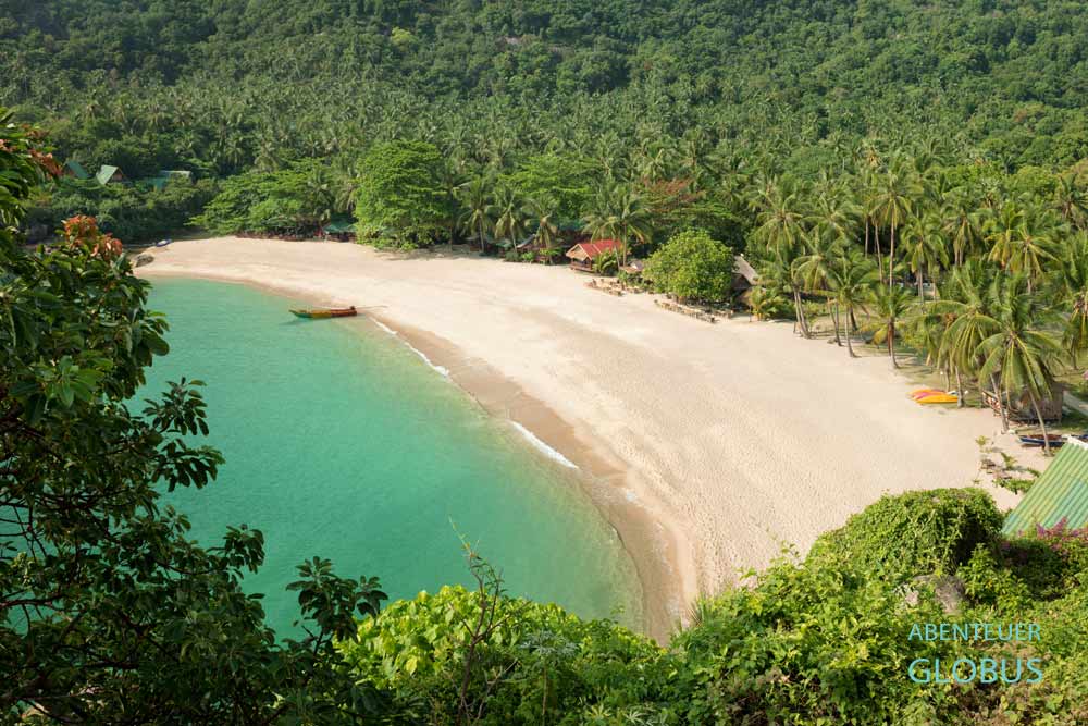 Than Sadet Beach auf der Insel Koh Phangan