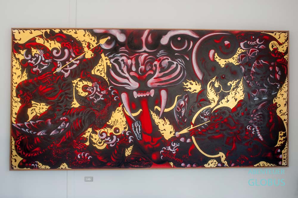 Baan Dam Museum: Gemälde vom Künstler Thawan Duchanee