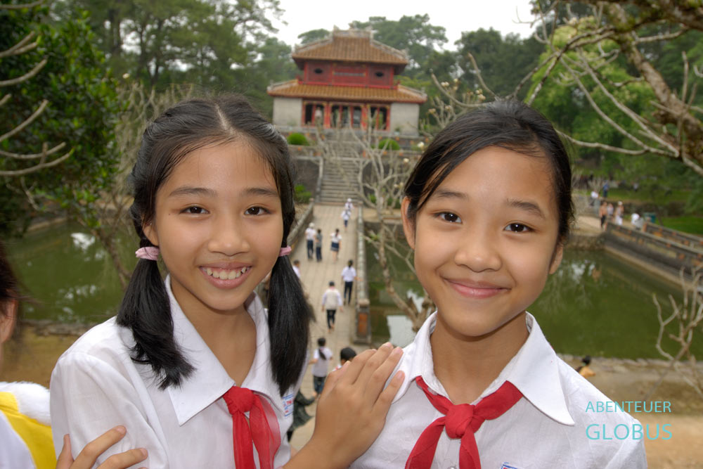 Klassenausflug zum Kaisergrab Minh Mang