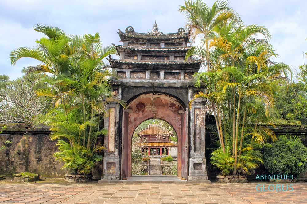 Grabmal Minh Mang, ein Highlight in der Nähe der Kaisersstadt Hue